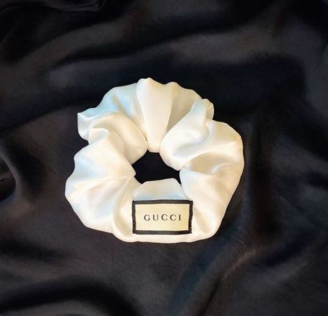 real gucci scrunchie|Gucci headband price.